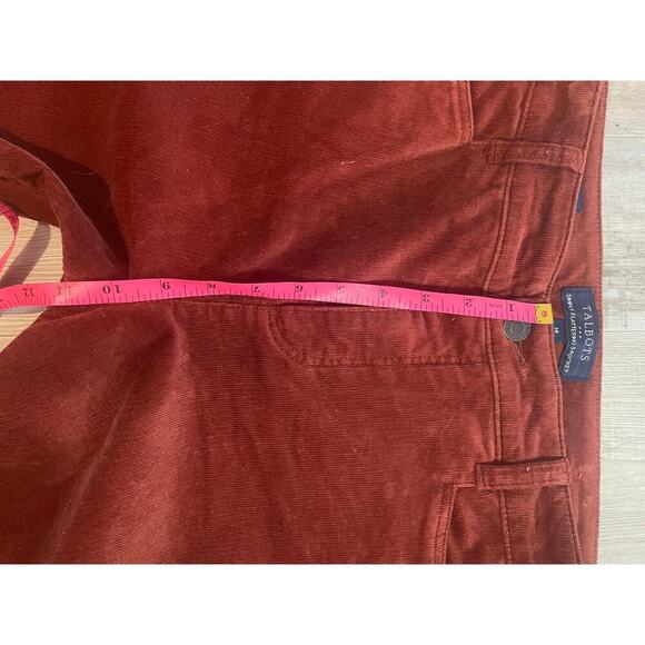 Talbots stretch  corduroy straight leg pants size 14 - Picture 7 of 12